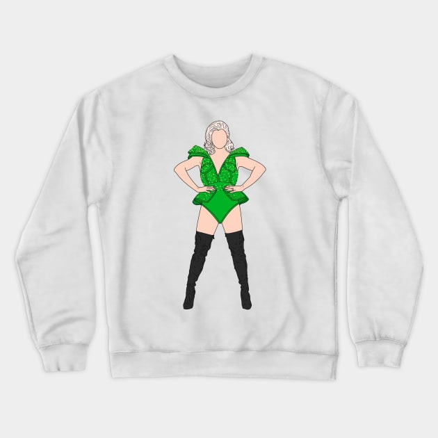 Cheryl Hole Crewneck Sweatshirt by doctorbihcraft